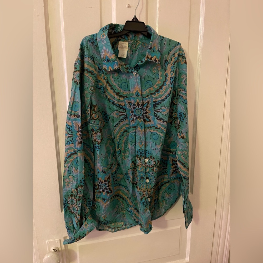 J crew button down